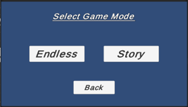 Game Modes Menu